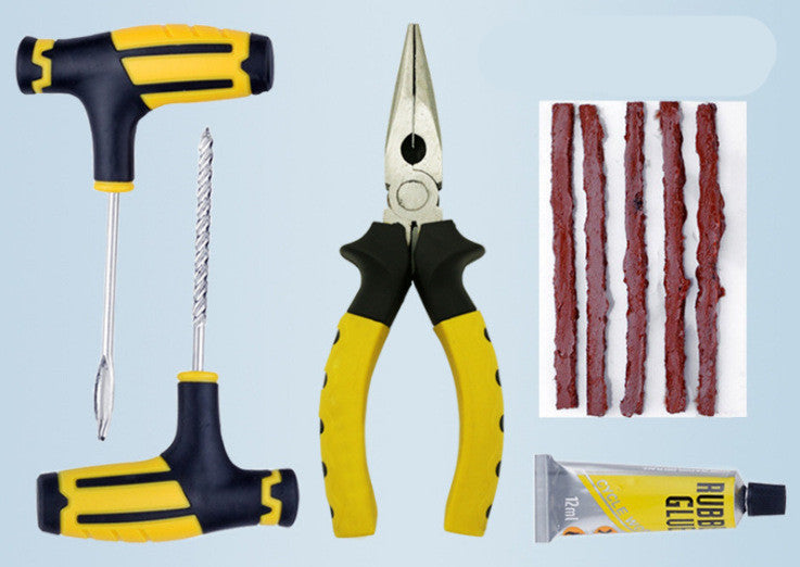 APCLPSE Tire Emergency Repair Kit - Roadside Survival Essential