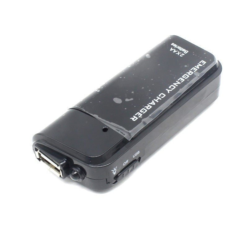 AA-Powered Emergency Phone Charger — Off-Grid Communication Core