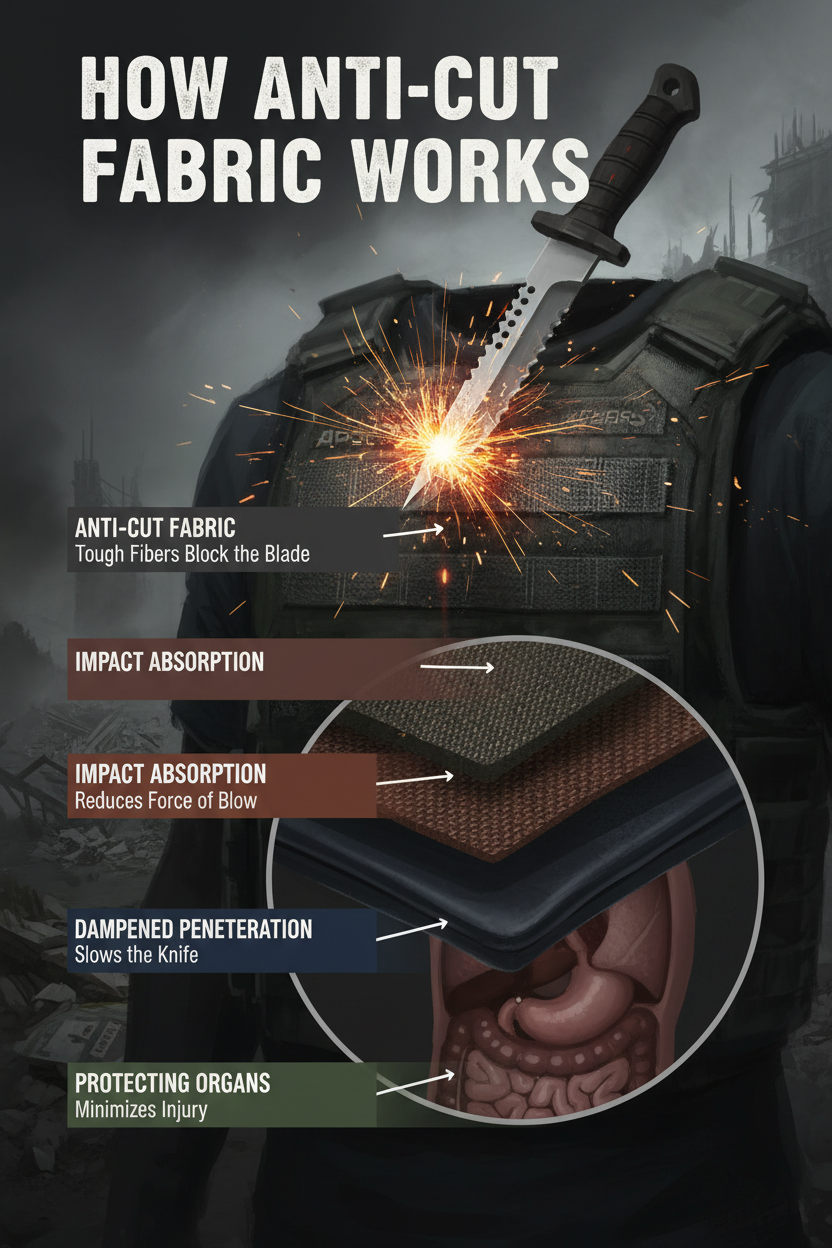 How Anti‑Cut Fabric Works on the Human Body