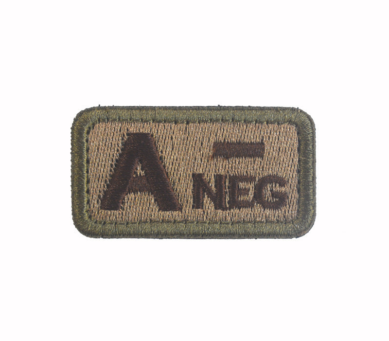 Military fan outdoor identification badge