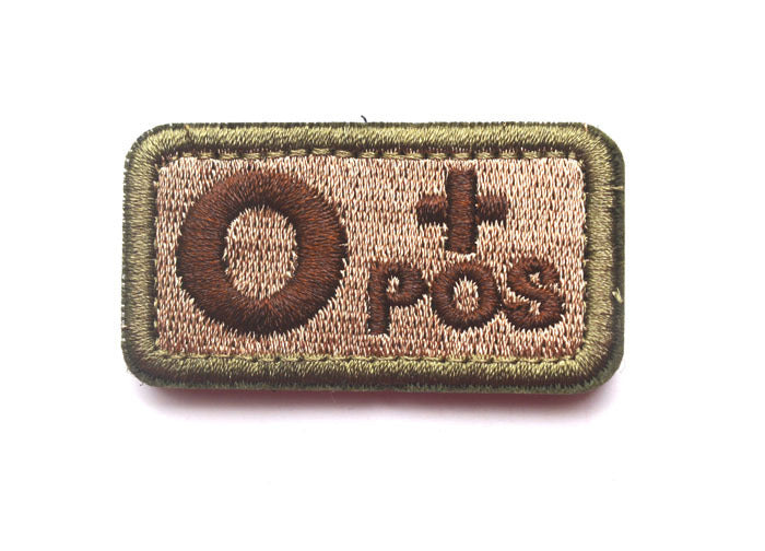 Military fan outdoor identification badge