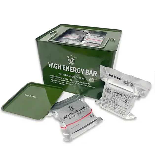 High Energy Emergency Bars – 20pcs x 200gr Metal tank pack