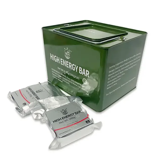 High Energy Emergency Bars – 20pcs x 200gr Metal tank pack