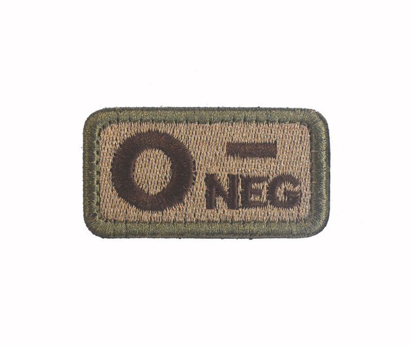 Military fan outdoor identification badge
