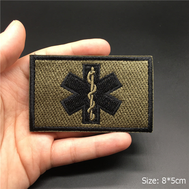Military fan outdoor identification badge