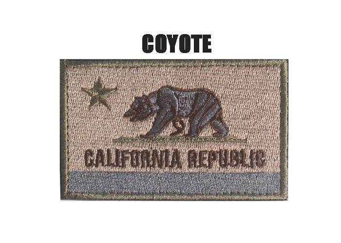 Military fan outdoor identification badge
