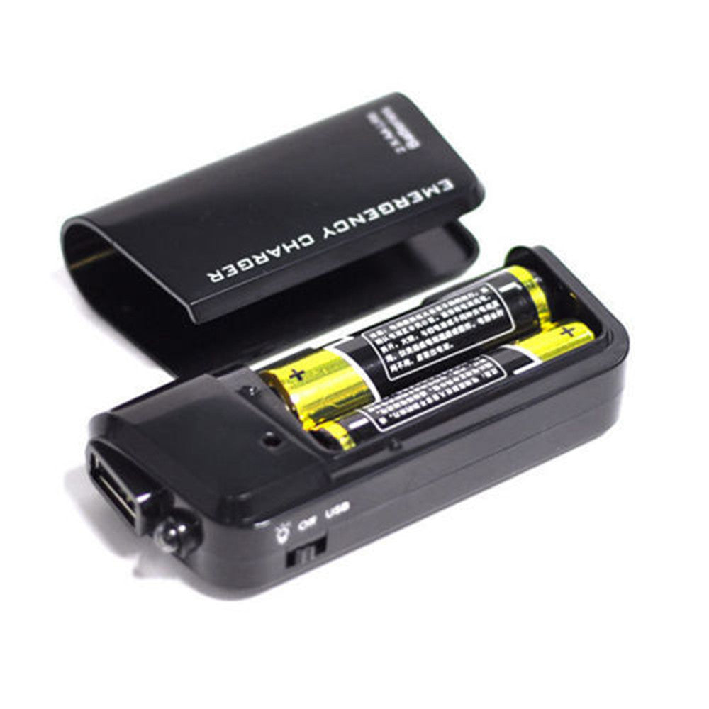 AA-Powered Emergency Phone Charger — Off-Grid Communication Core