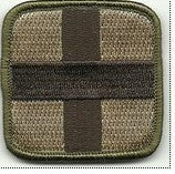 Military fan outdoor identification badge
