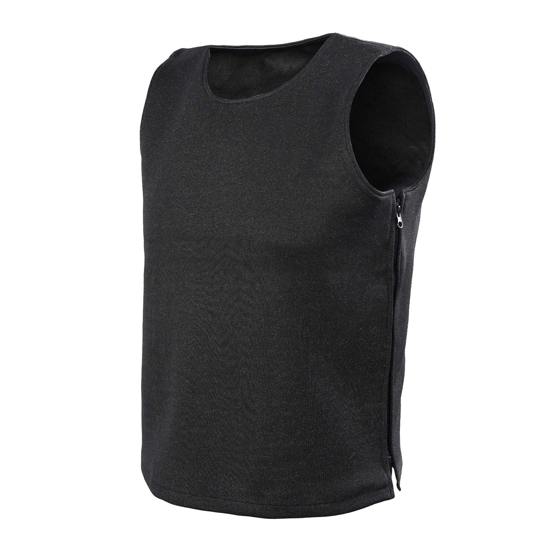 Black Double-Layer Anti-Cut & Anti-Stab Vest