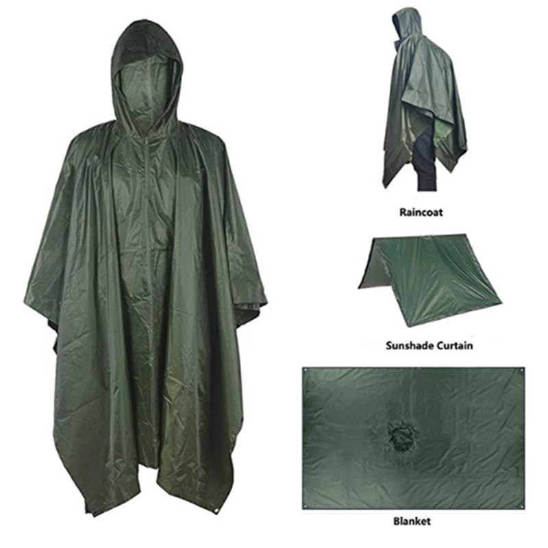 Tactical Waterproof Raincoat — Multifunctional Field Shell | APCLPSE Gear