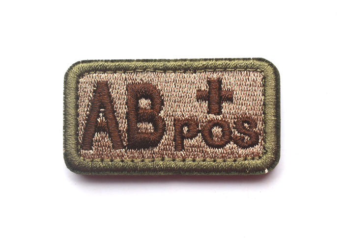 Military fan outdoor identification badge