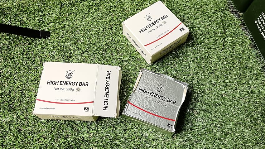 High Energy Emergency food Bars 6x200gr Iron Tin Box