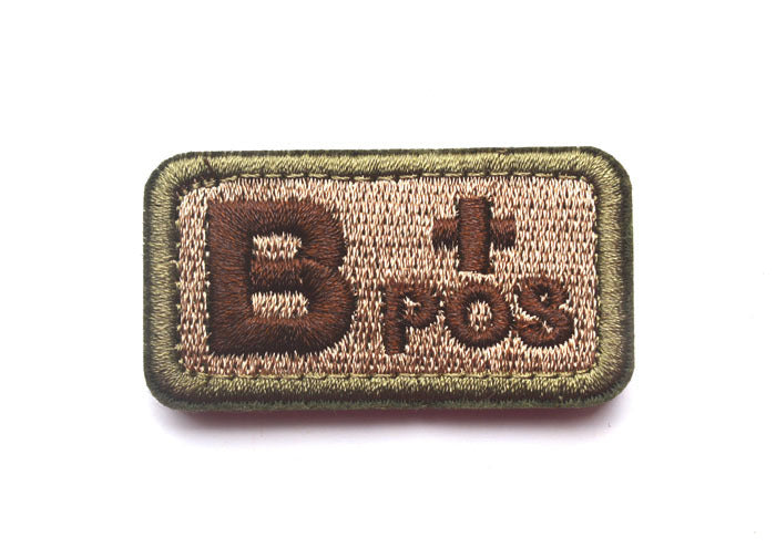 Military fan outdoor identification badge
