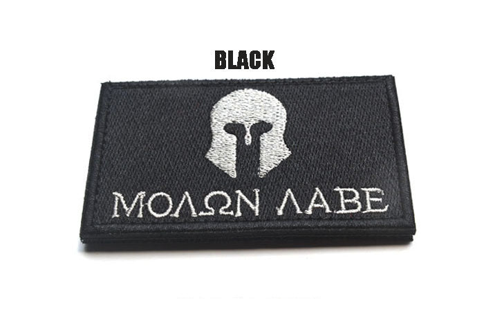 Military fan outdoor identification badge