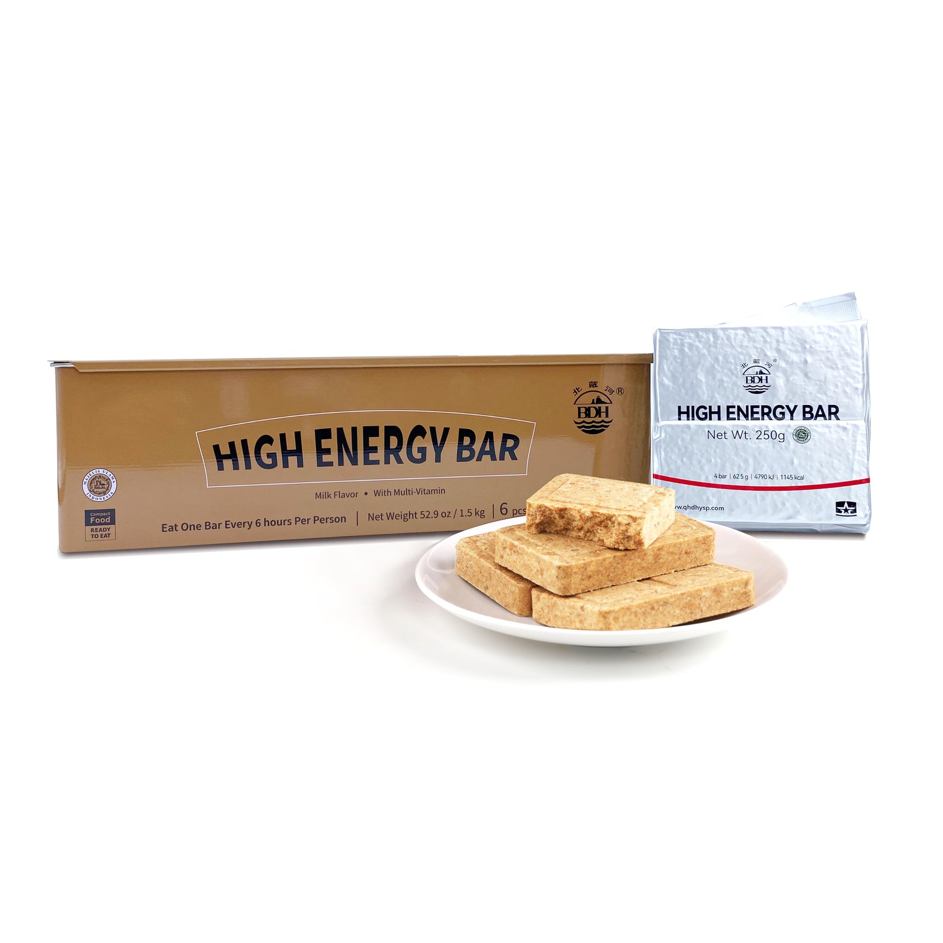 High Multivitamine Emergency Bars 6x250gr Iron Tin Box