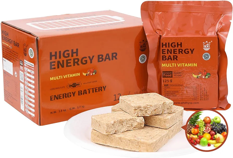 Multi Vitamin emergency bars 12x125gr Pack