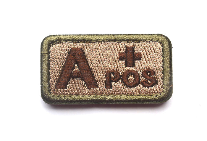 Military fan outdoor identification badge