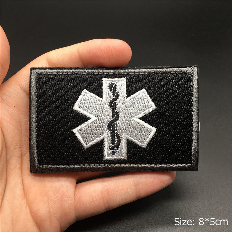 Military fan outdoor identification badge