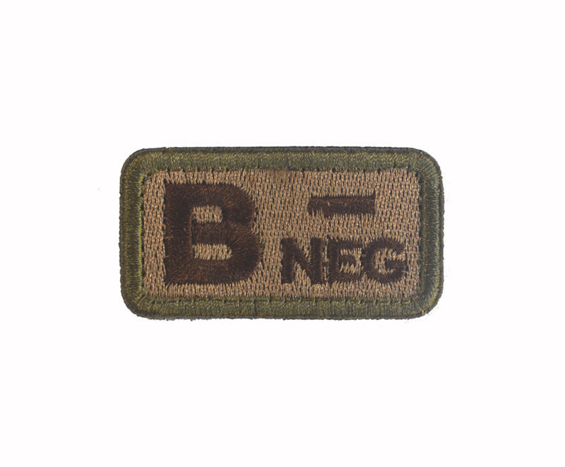 Military fan outdoor identification badge