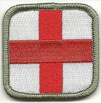 Military fan outdoor identification badge