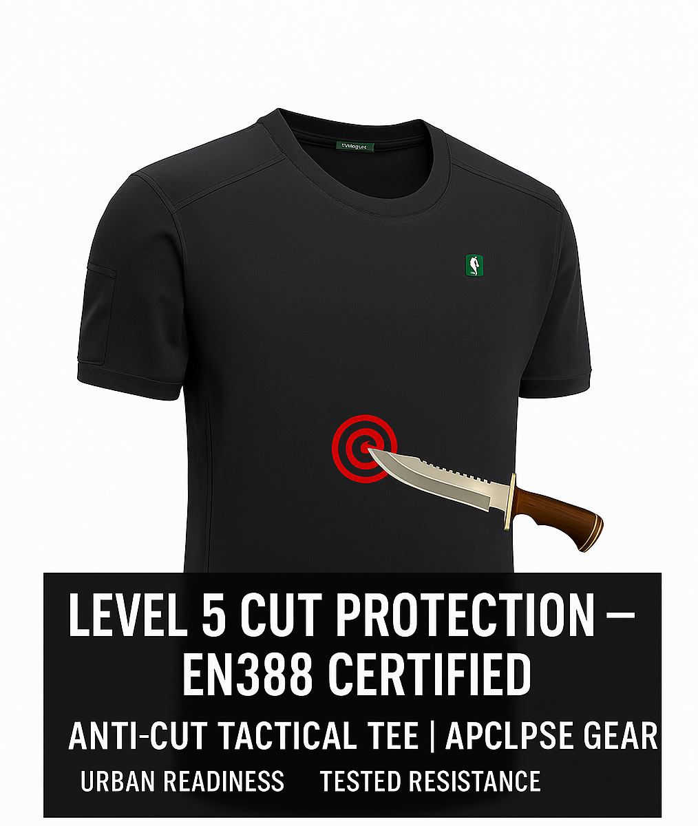 Combat Tee — Saintfabric® Blade Resistance | APCLPSE Systems