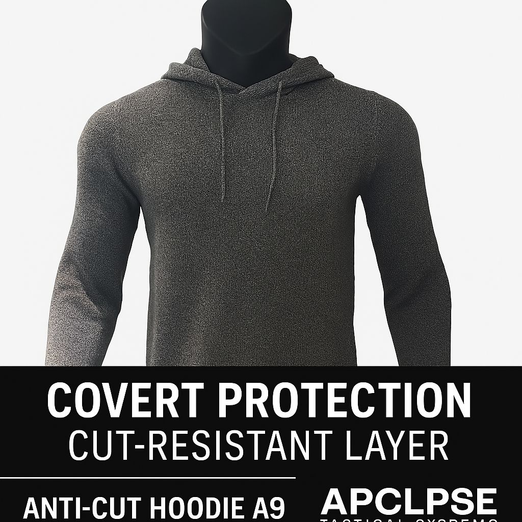 Anti-Cut Hoodie A9 — Hooded Tactical Shield