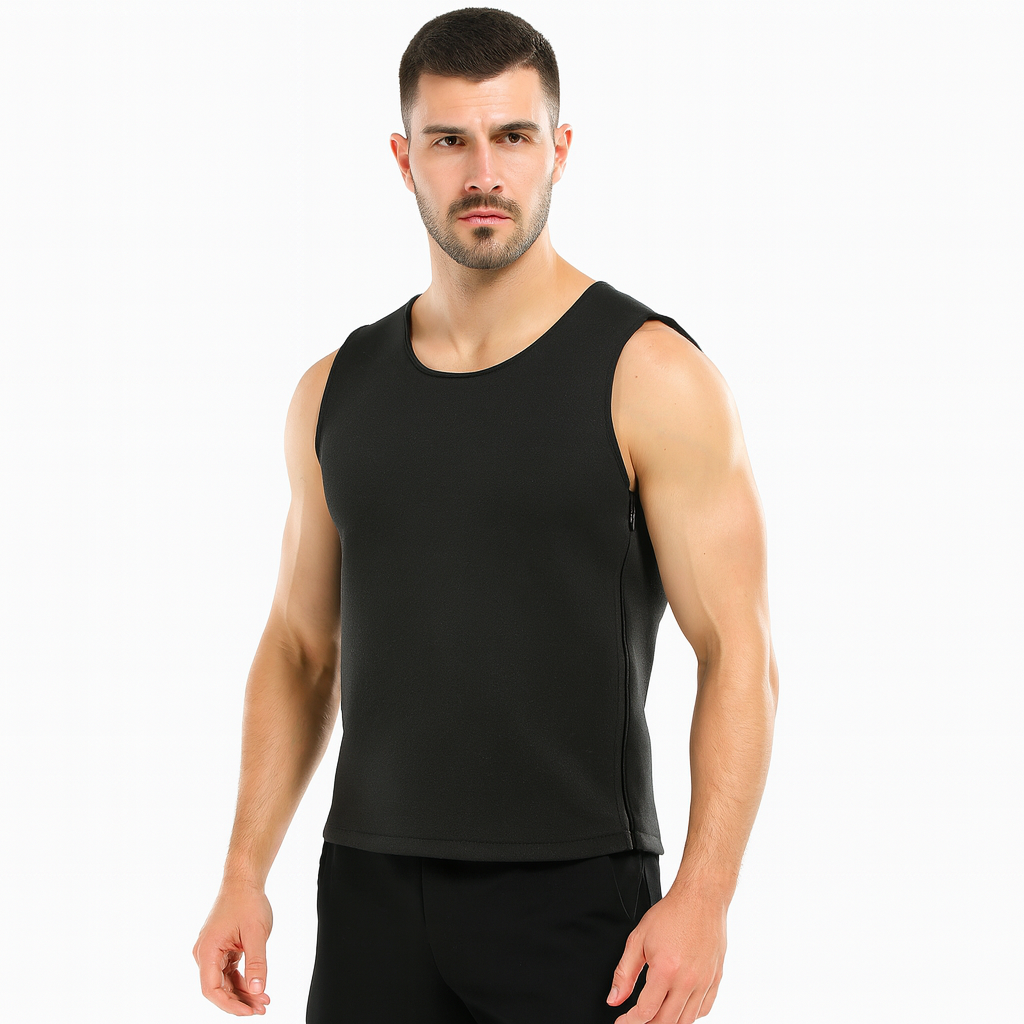 Black Double-Layer Anti-Cut & Anti-Stab Vest