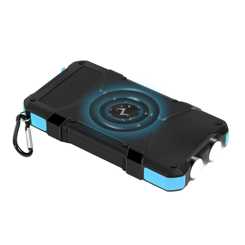 Solar Power Bank 20.000mAh — Wireless Survival Cell