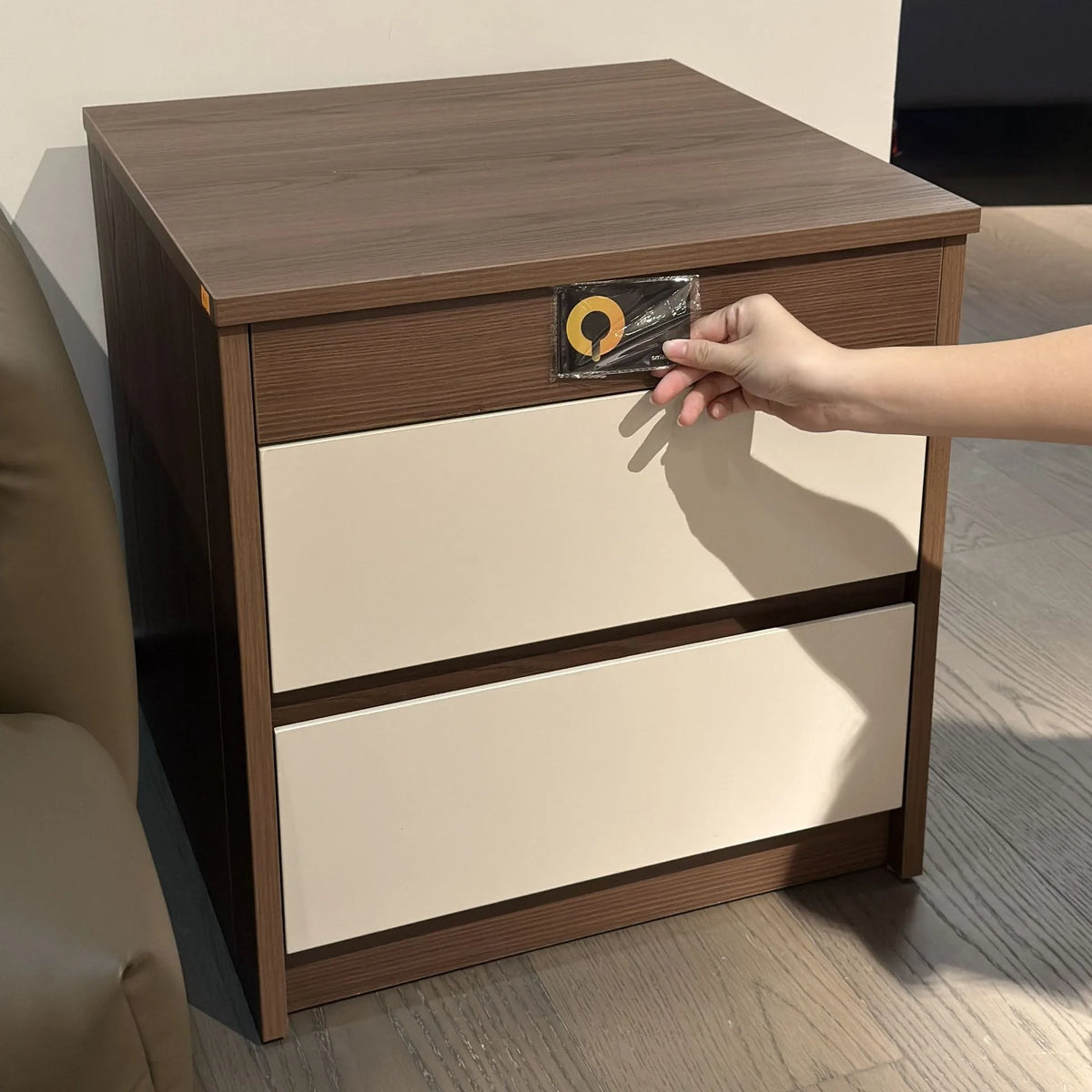 APCLPSE™ PHANTOM — Hidden Storage Bedside Table with NFC Lock