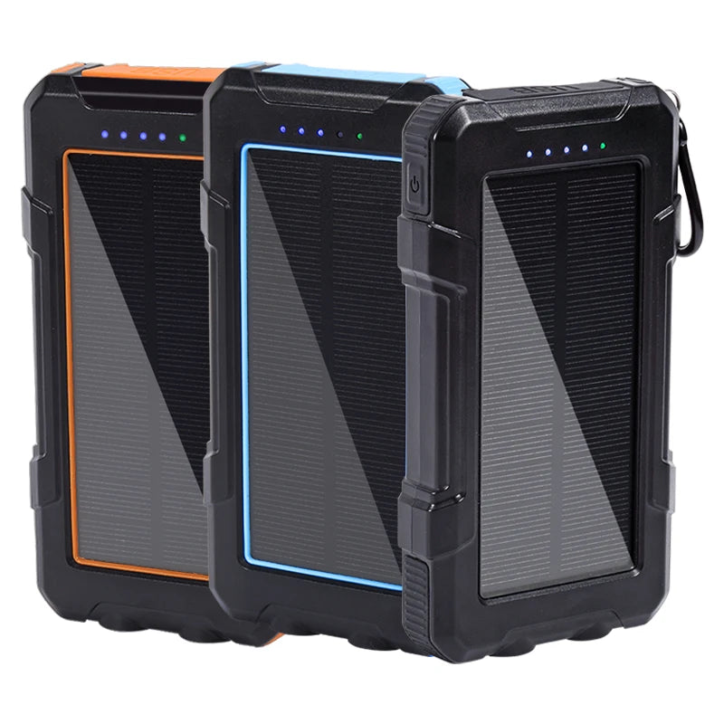 Solar Power Bank 20.000mAh — Wireless Survival Cell