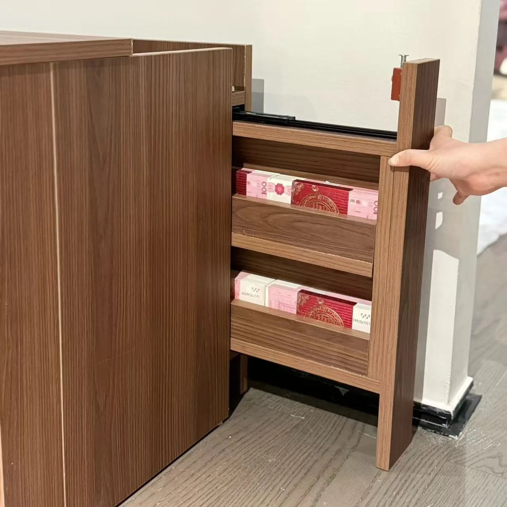 APCLPSE™ PHANTOM — Hidden Storage Bedside Table with NFC Lock