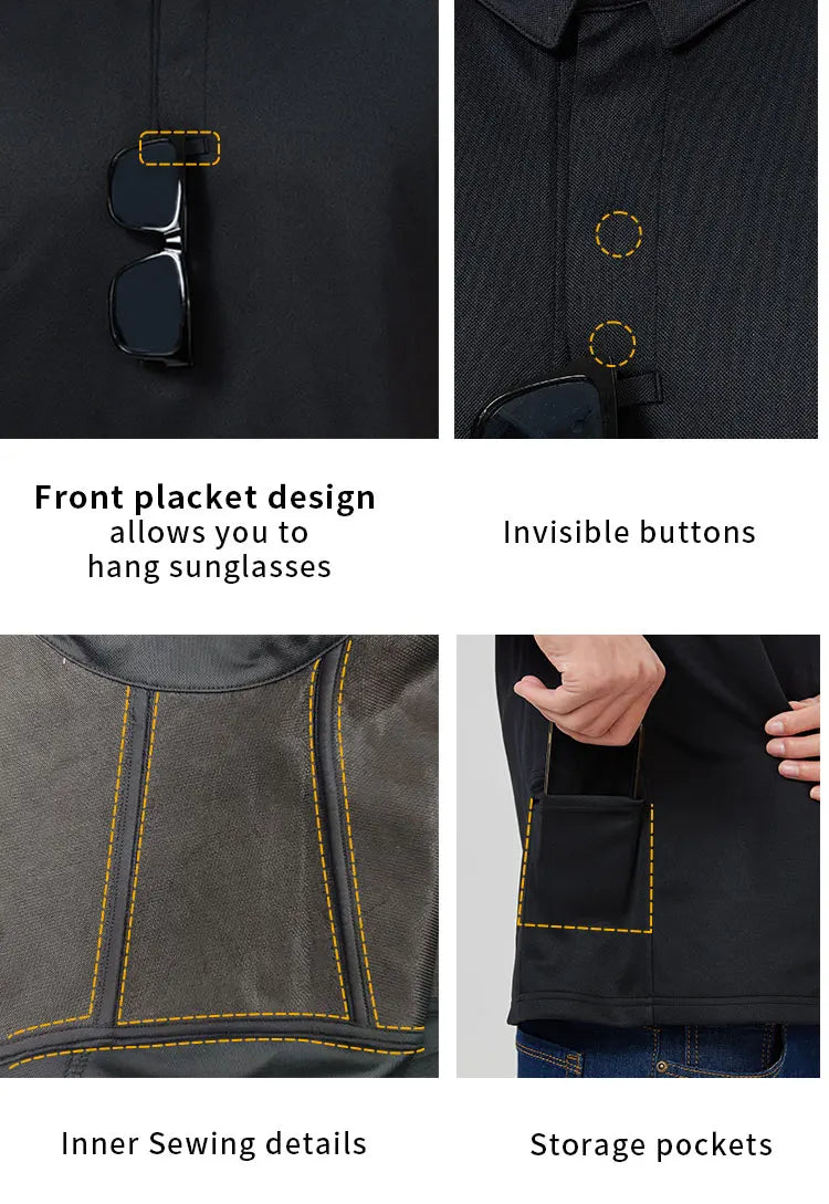 Anti-Cut Tactical Polo — Level 5 Protection | APCLPSE Verified