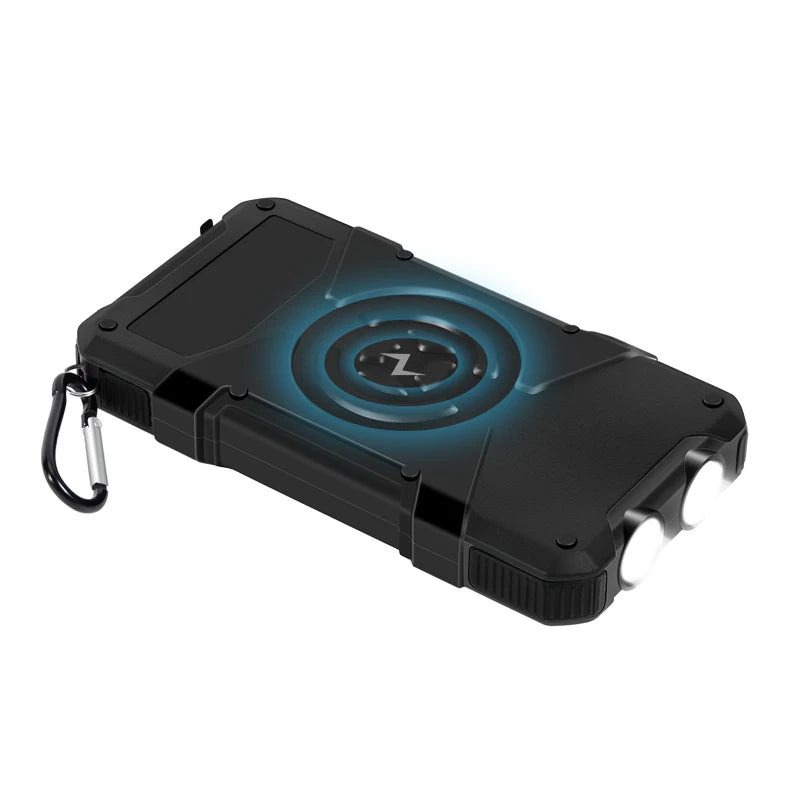 Solar Power Bank 20.000mAh — Wireless Survival Cell