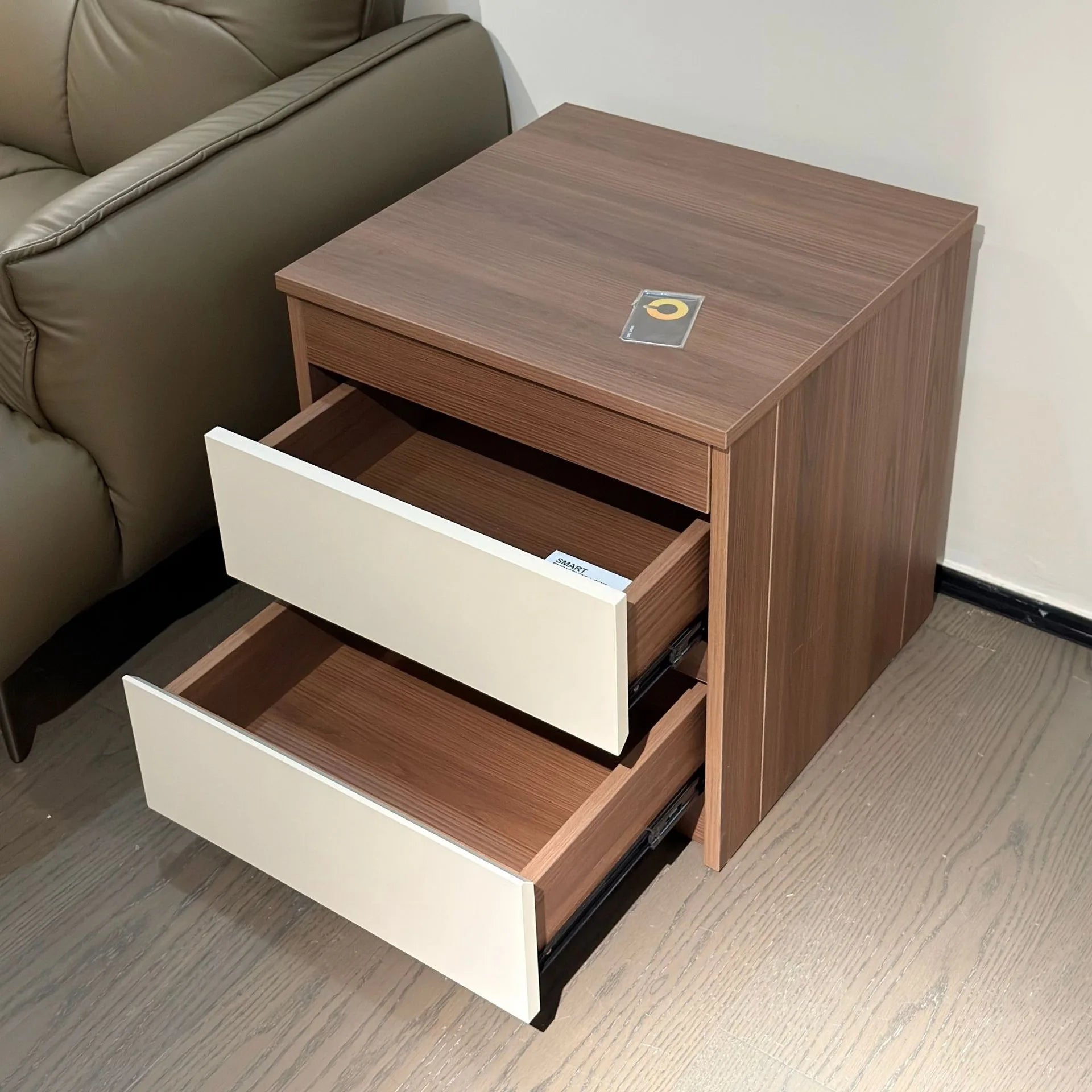 APCLPSE™ PHANTOM — Hidden Storage Bedside Table with NFC Lock