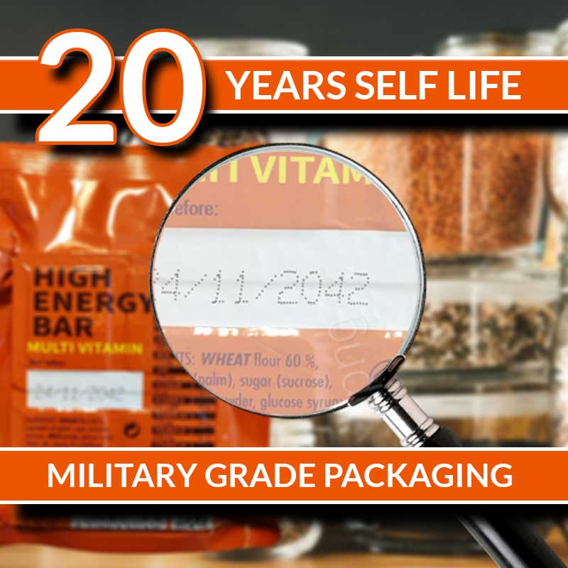 Multi Vitamin emergency bars 12x125gr Pack