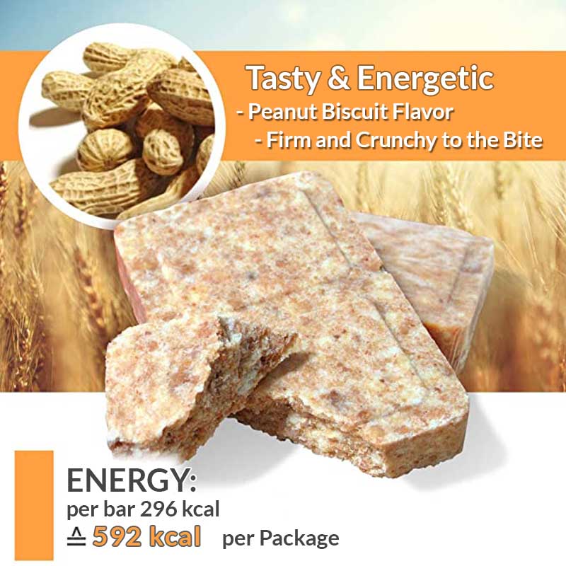 Peanut Emergency Bars 12x120gr pack