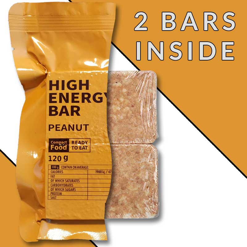 Peanut Emergency Bars 12x120gr pack