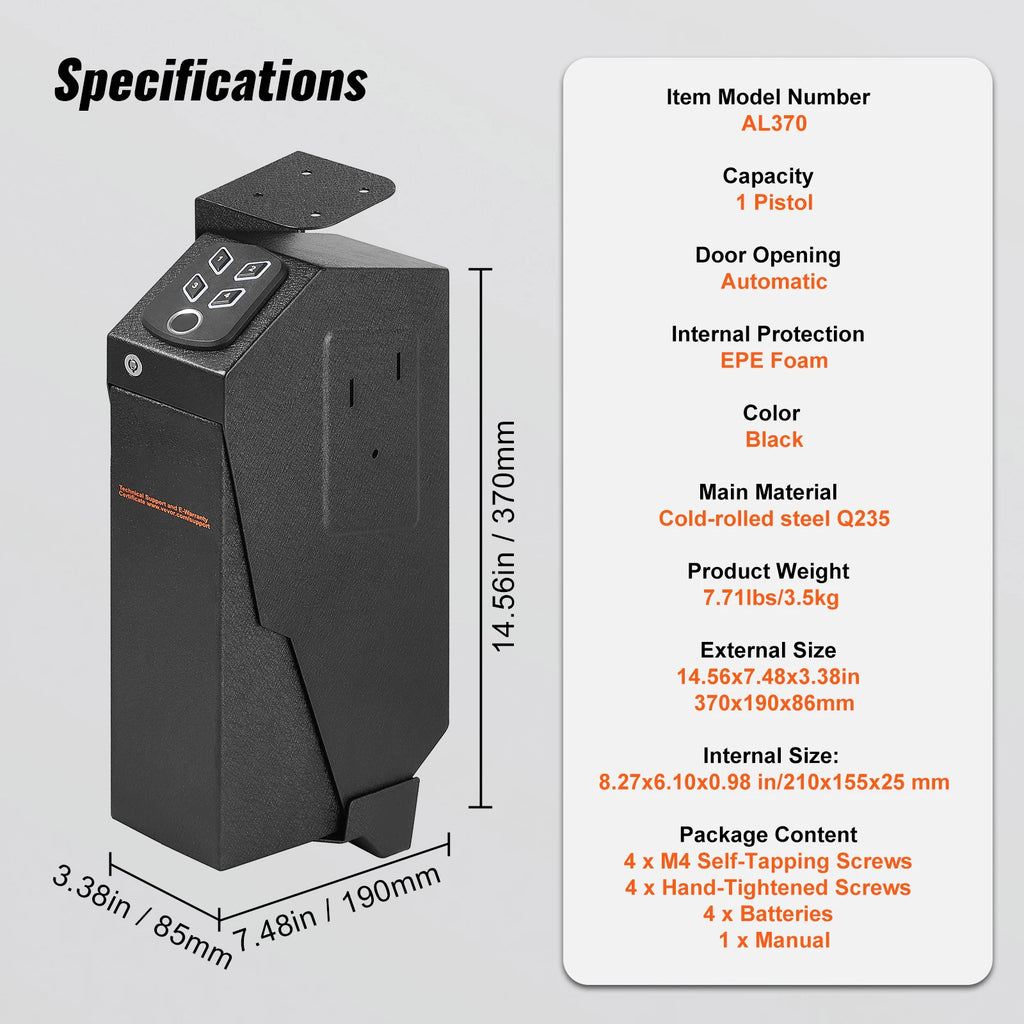 APCLPSE Gun Safe