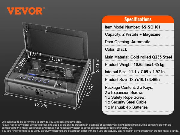 APCLPSE Gun Safe