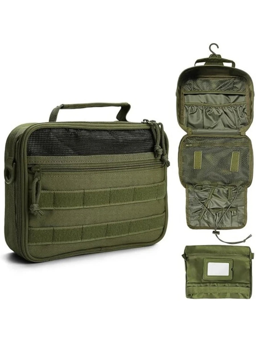 APCLPSE™ Split Travel Wash Bag, Large Capacity with Wet/Dry Separation
