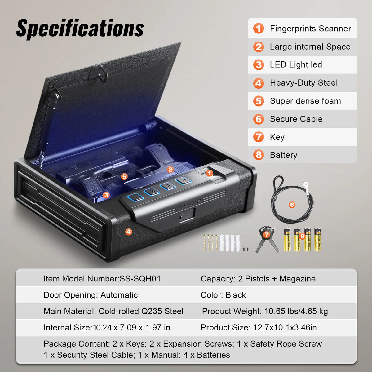 Gun Safe APCLPSE