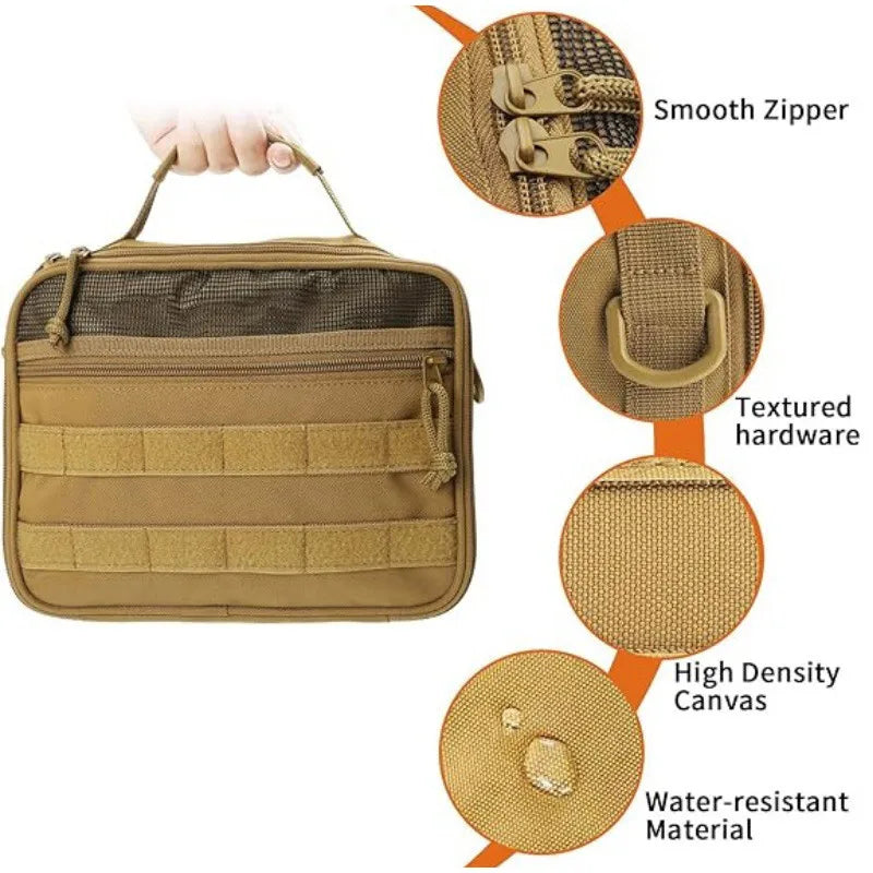APCLPSE™ Split Travel Wash Bag, Large Capacity with Wet/Dry Separation