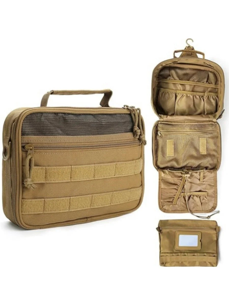 APCLPSE™ Split Travel Wash Bag, Large Capacity with Wet/Dry Separation