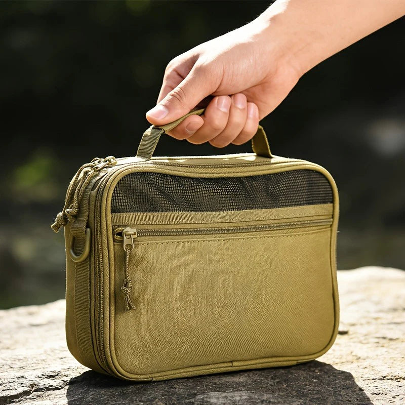 APCLPSE™ Split Travel Wash Bag, Large Capacity with Wet/Dry Separation