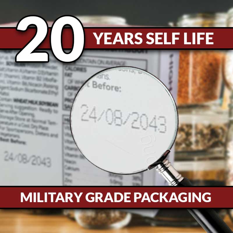 High Multivitamine Emergency Bars 6x250gr Iron Tin Box