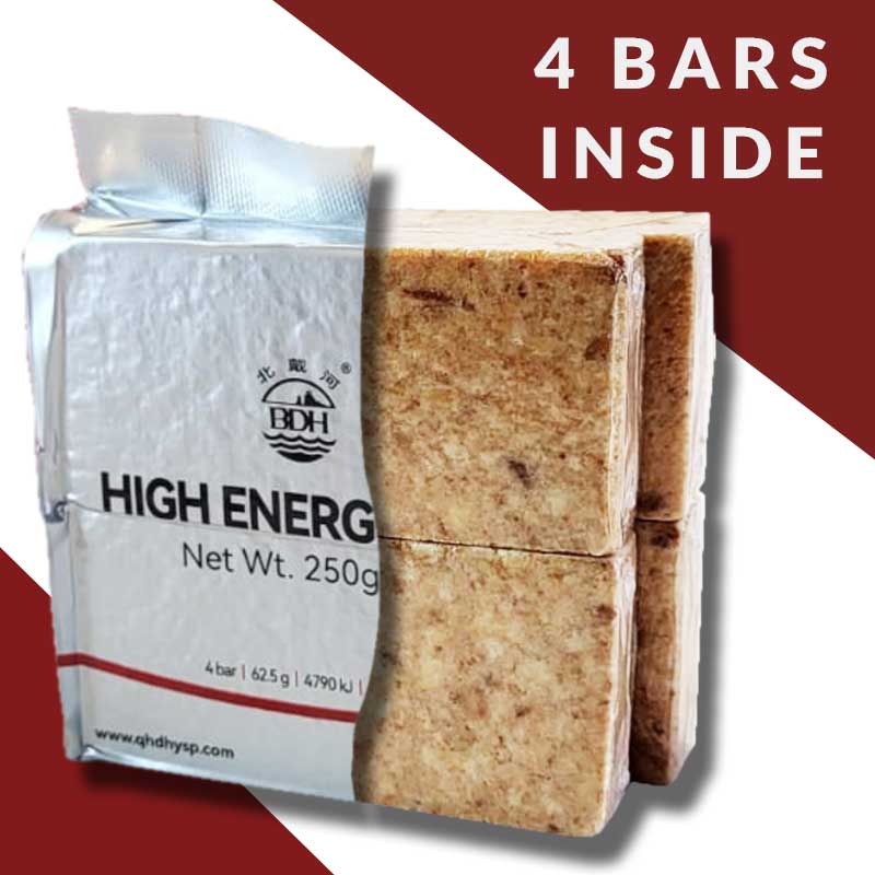 High Multivitamine Emergency Bars 6x250gr Iron Tin Box