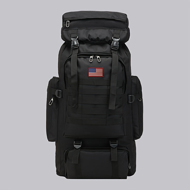 21.13gal Hiking Backpack Tactical Backpack Camping Mountaineering Bag Tactical Backpack 3 Day Assault Pack Chest Pack Large Camping Unisex Camouflage Outdoor With DIY System, Great For Travel, Work, Camping, Hunting, Hiking,