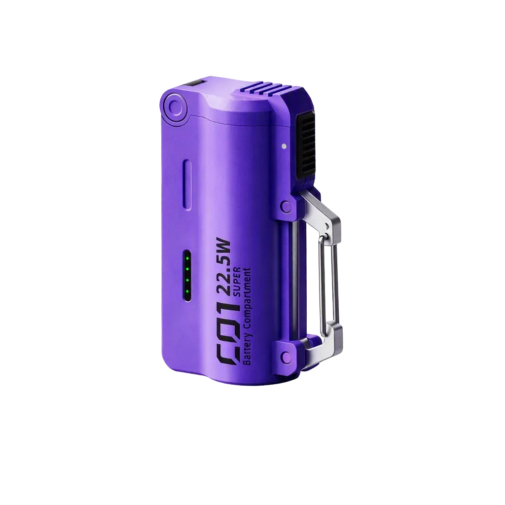Tactical Power Bank with Carabiner Clip – Swappable Battery 5000-20000mAh