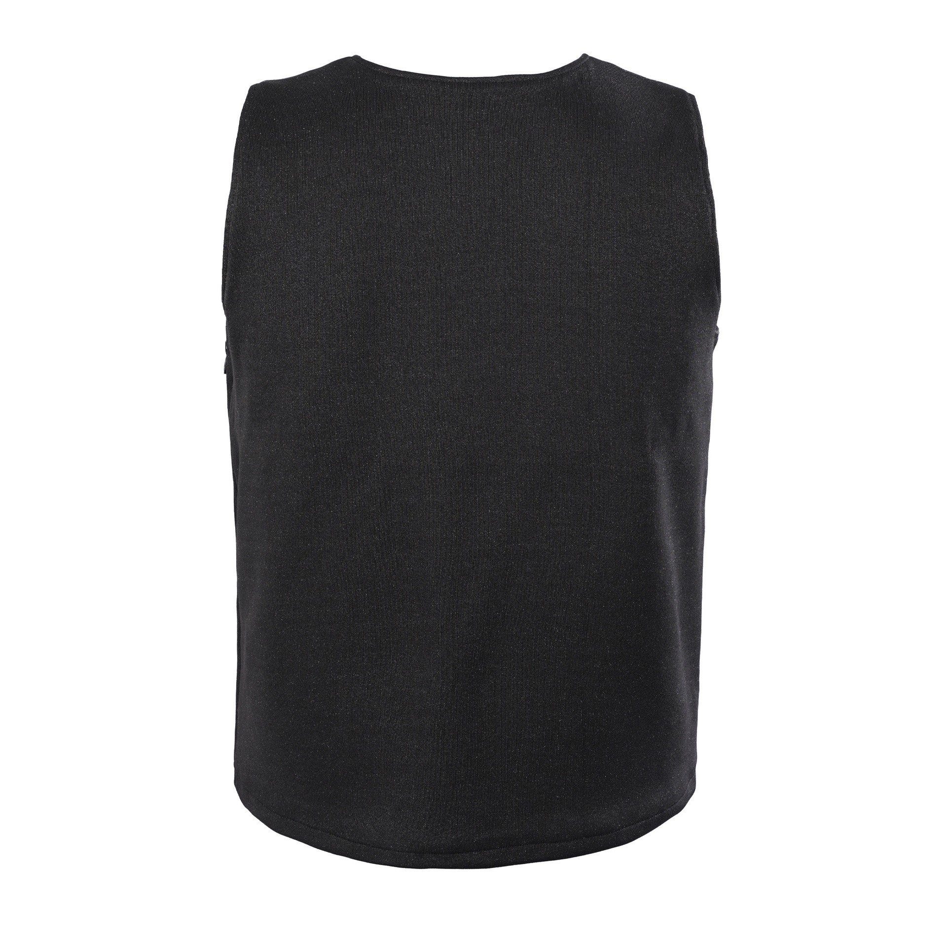 Black Double-Layer Anti-Cut & Anti-Stab Vest